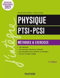 Physique Méthodes et exercices PTSI-PCSI - 4e éd.