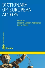 Dictionary of European actors