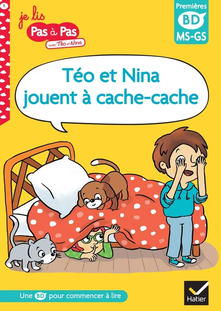 Téo et Nina jouent à cache-cache - Isabelle Chavigny, Corinne Baret - Hatier