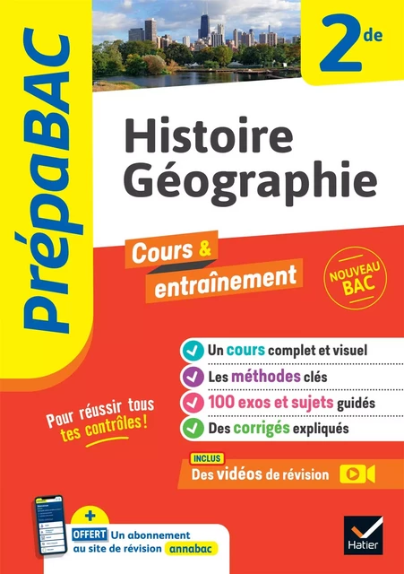 Prépabac - Histoire-géographie 2de - Christophe Clavel, Cécile Gaillard, Florence Holstein, Jean-Philippe Renaud - Hatier