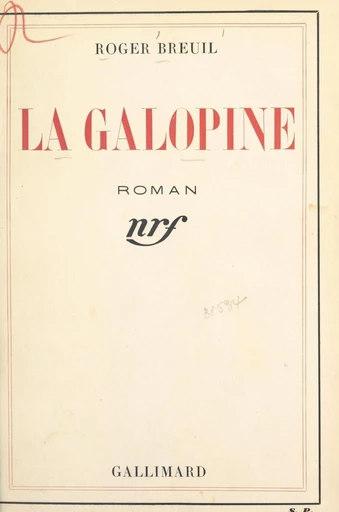 La galopine - Roger Breuil - FeniXX réédition numérique