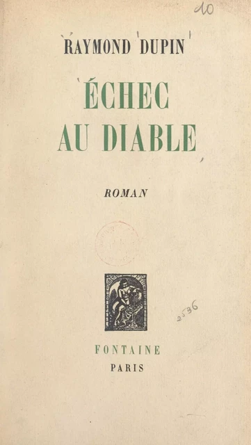 Échec au diable - Raymond Dupin - FeniXX réédition numérique