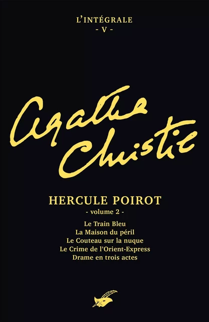 Intégrale Hercule Poirot - Agatha Christie - Le Masque