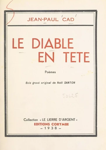 Le diable en tête - Jean-Paul Cad - FeniXX réédition numérique