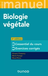 Mini Manuel de Biologie végétale - 3e éd.