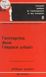 L'entreprise dans l'espace urbain