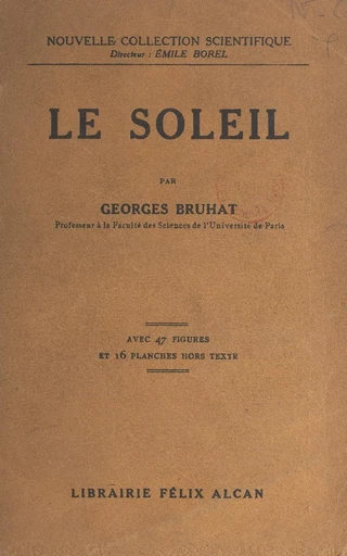 Le soleil - Georges Bruhat - FeniXX rédition numérique