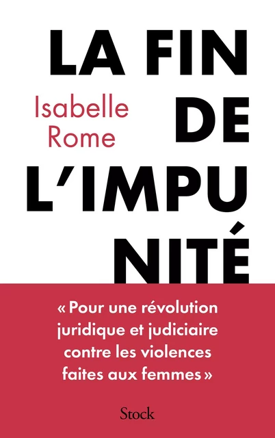 La fin de l'impunité - Isabelle Rome - Stock