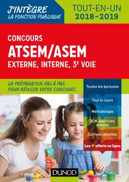 Concours ATSEM/ASEM - Externe, interne, 3e voie