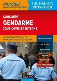 Le concours Gendarme sous-officier interne - 2017-2018