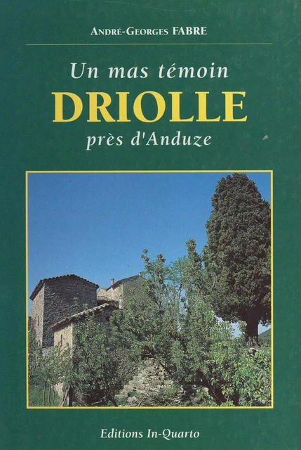 Driolle - André-Georges Fabre - FeniXX réédition numérique