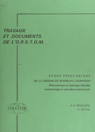 Étude pédologique de la région de Boundiali-Korhogo (nord de la Côte d'Ivoire)