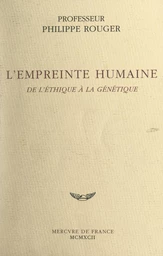 L'empreinte humaine