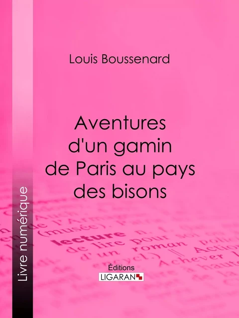 Aventures d'un gamin de Paris au pays des bisons - Louis Boussenard, Horace Castelli - Ligaran