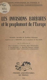 Les invasions barbares et le peuplement de l'Europe (1)