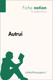 Autrui (Fiche notion)