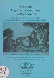 Anciennes légendes et coutumes du Pays nuiton