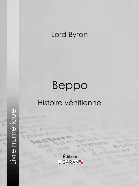 Beppo -  Lord Byron,  Ligaran - Ligaran