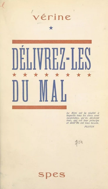 Délivrez-les du mal -  Vérine - FeniXX réédition numérique