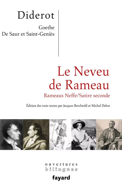 Le neveu de Rameau - Jacques Berchtold, Michel Delon - Fayard