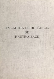 Les cahiers de doléances de Haute-Alsace