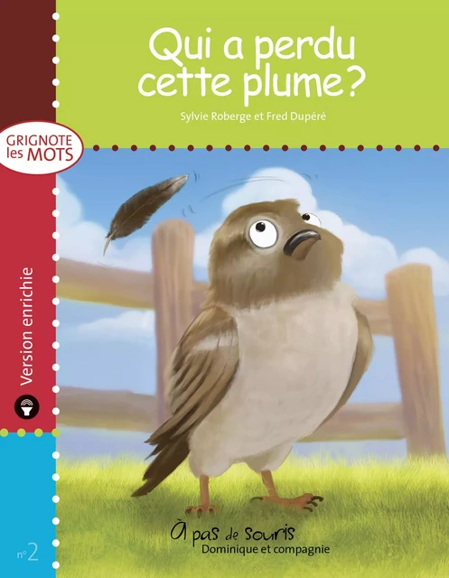 Qui a perdu cette plume ? - version enrichie - Sylvie Roberge - Dominique et compagnie