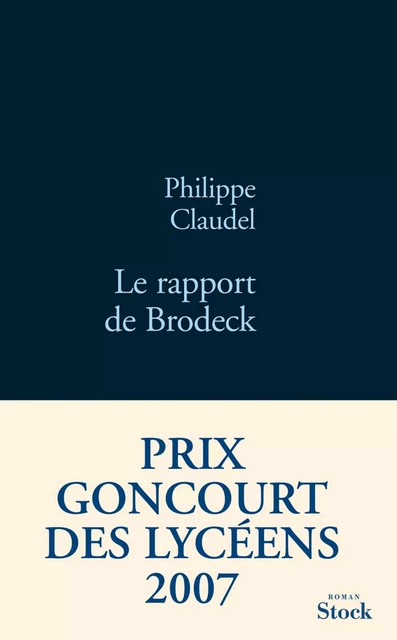 Le rapport de Brodeck - Philippe Claudel - Stock