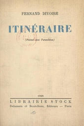 Itinéraire