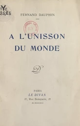 À l'unisson du monde