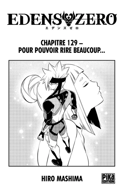 Edens Zero Chapitre 129 - Hiro Mashima - Pika