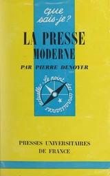 La presse moderne