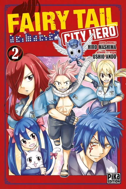 Fairy Tail - City Hero T02 - Ushio Ando, Hiro Mashima - Pika