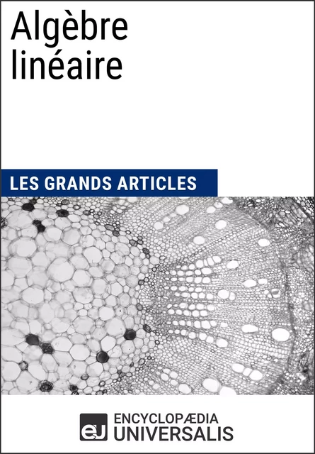 Algèbre linéaire -  Encyclopaedia Universalis,  Les Grands Articles - Encyclopaedia Universalis