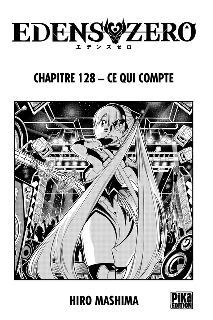 Edens Zero Chapitre 128 - Hiro Mashima - Pika