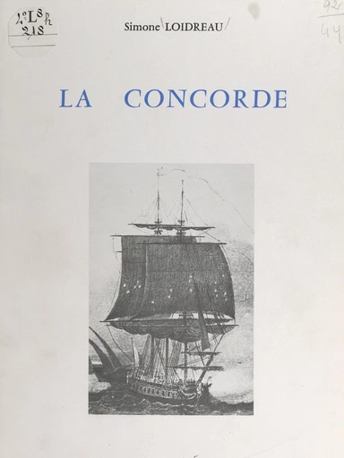 La Concorde - Simone Loidreau - FeniXX réédition numérique