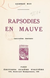 Rapsodies en mauve