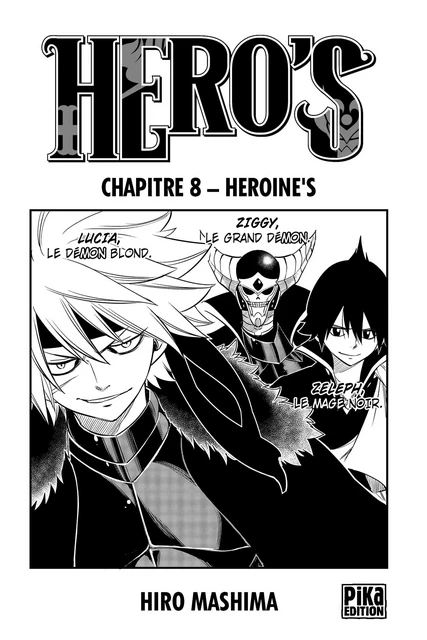 Hero's Chapitre 8 - Hiro Mashima - Pika