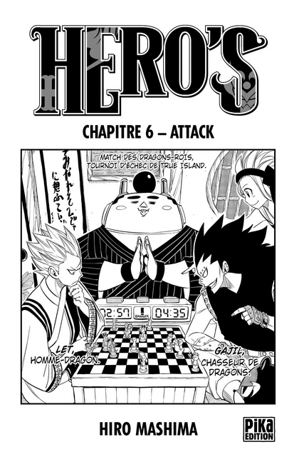 Hero's Chapitre 6 - Hiro Mashima - Pika