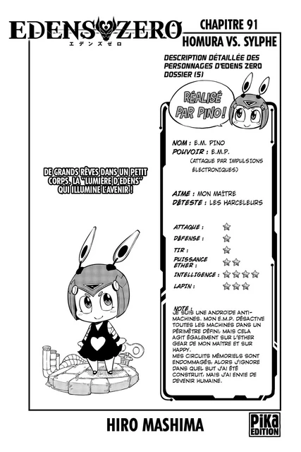 Edens Zero Chapitre 091 - Hiro Mashima - Pika