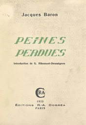 Peines perdues