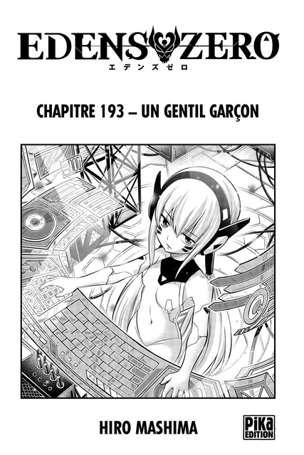 Edens Zero Chapitre 193 - Hiro Mashima - Pika