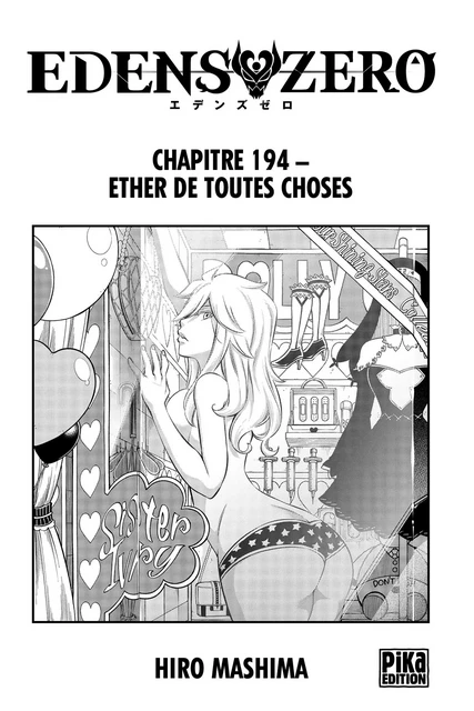 Edens Zero Chapitre 194 - Hiro Mashima - Pika