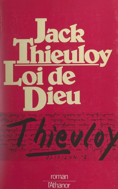 Loi de Dieu - Jack Thieuloy - FeniXX réédition numérique