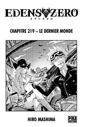 Edens Zero Chapitre 219