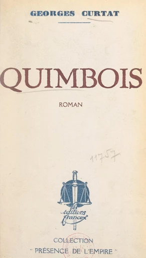 Quimbois - Georges Curtat - FeniXX réédition numérique