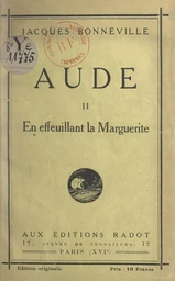 Aude (2). En effeuillant la marguerite