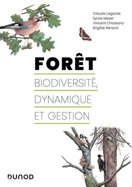 Forêt : biodiversité, dynamique et gestion - Claude Lagarde, Sylvie Meyer, Vincent Chassany, Brigitte Renard - Dunod