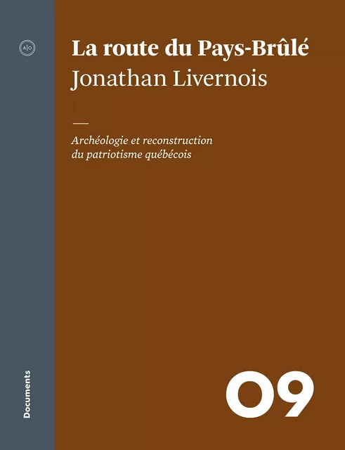 La route du Pays-Brûlé - Jonathan Livernois - Atelier 10