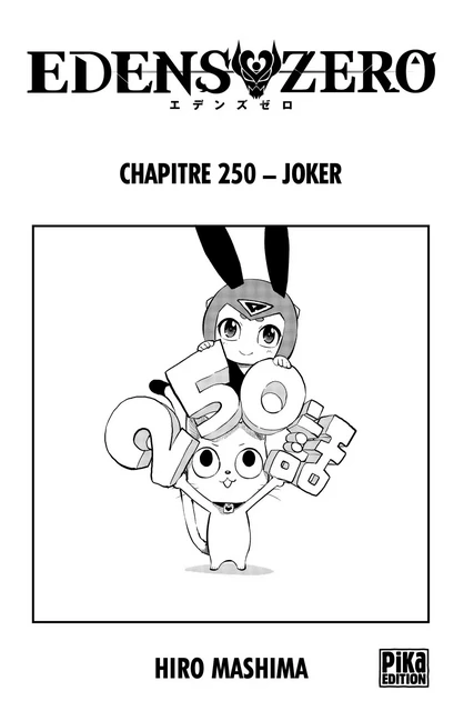 Edens Zero Chapitre 250 - Hiro Mashima - Pika