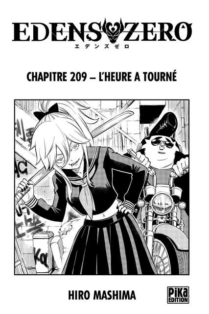 Edens Zero Chapitre 209 - Hiro Mashima - Pika